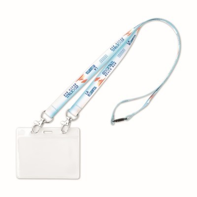 Lanyard personalizado doble mosquetón